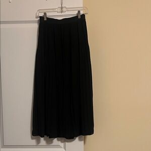 H&M Elegant Black Maxi Skirt